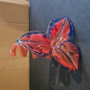 Murano-like Glass Flower